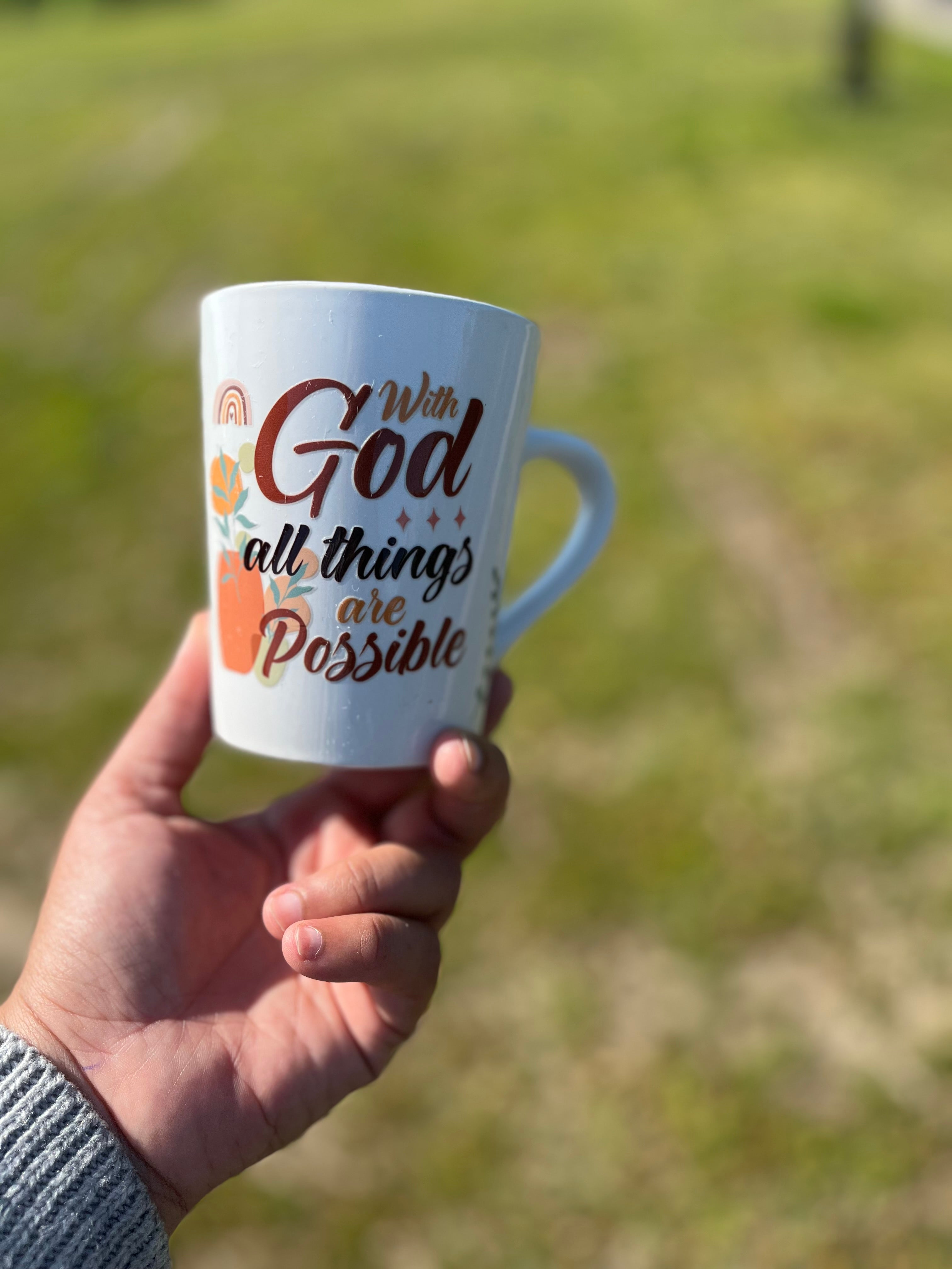 ONLY WITH GOD